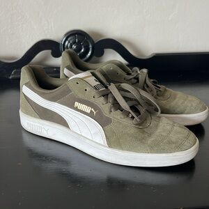 PUMA Mens Astro Play Lace Up Sneakers Shoes Casual - Green